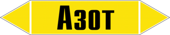 Маркировка трубопровода "азот" (пленка, 507х105 мм) - Маркировка трубопроводов - Маркировки трубопроводов "ГАЗ" - Магазин охраны труда ИЗО Стиль
